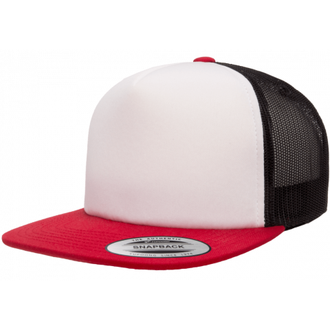 Кепка FlexFit 6005FW NO FOAM Trucker Red/White/Black Кепка FlexFit 6005FW NO FOAM Trucker Red/White/Black