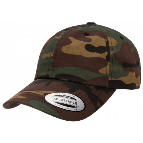 Кепка FlexFit 6245CM Dad Hat - Green Camo