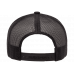 Кепка FlexFit 6606 Retro Trucker - Black