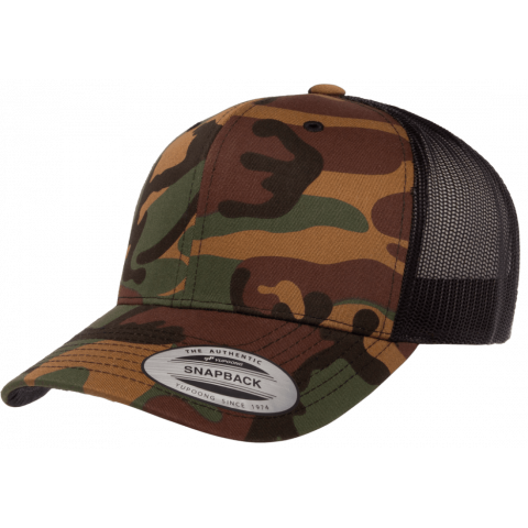 Кепка FlexFit 6606CA Retro Trucker - Green Camo Кепка FlexFit 6606CA Retro Trucker - Green Camo