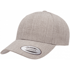 Кепка FlexFit 6789M - Curved Visor Snapback Heather Grey