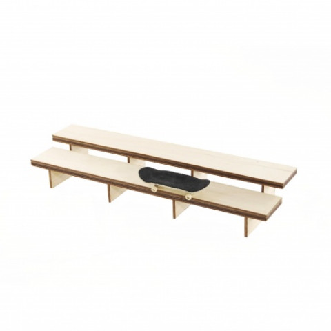 Фингерпарк PARS Stadium Double Bench деревянный верх Фингерпарк PARS Stadium Double Bench деревянный верх
