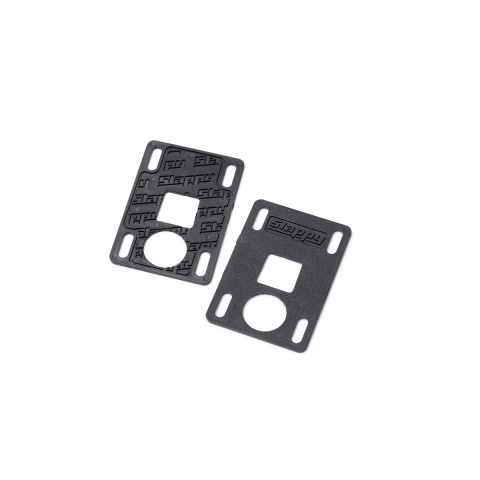 Подкладки для скейтборда Slappy Low Risers Black 2mm Подкладки для скейтборда Slappy Low Risers Black 2mm