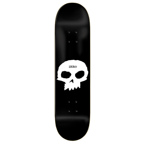 Дека для скейтборда Zero Single Skull 8.25 Дека для скейтборда Zero Single Skull 8.25