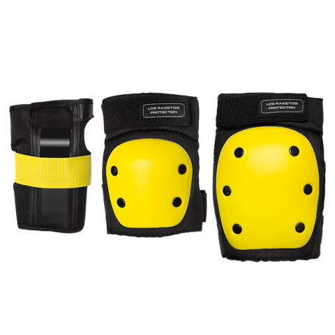 Комплект защиты Los Raketos COMBI LRK-006 Black/Yellow S Комплект защиты Los Raketos COMBI LRK-006 Black/Yellow S