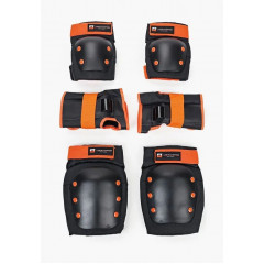 Комплект защиты Los Raketos COMBI LRK-006 Black/Orange M