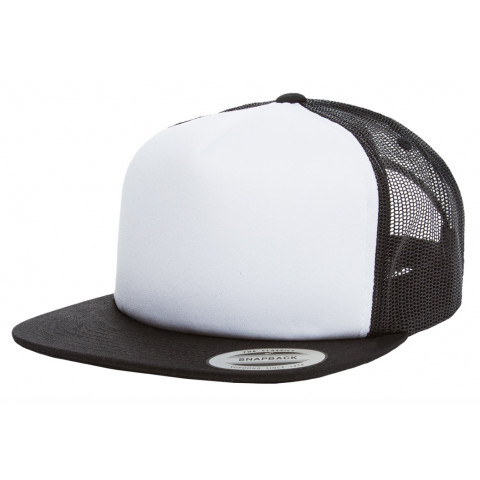 Кепка FlexFit 6005FW NO FOAM Trucker Black/White/Black Кепка FlexFit 6005FW NO FOAM Trucker Black/White/Black